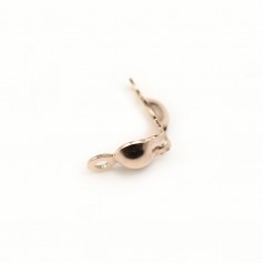 Cache noeud, en gold filled rosé 14 carats, 3.5mm x 4pcs