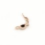 Cache noeud, en gold filled rosé 14 carats, 3.5mm x 4pcs