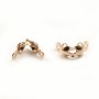 Cache noeud, en gold filled rosé 14 carats, 3.5mm x 4pcs