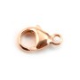 Gold filled rosé 14 carats mousqueton 6x11.5mm x 1pc