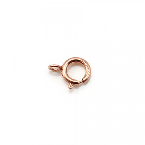 Fermoir à ressort en gold filled 14 carats rosé 5.5mm x 1pc