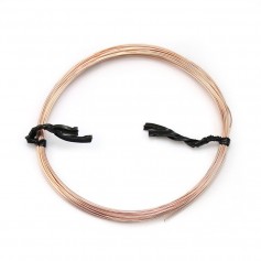 Fil Gold filled rosé 14 carats 0.5mm x 1m