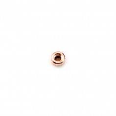 Gold filled rosé 14k rondelle 3mm x 5pcs