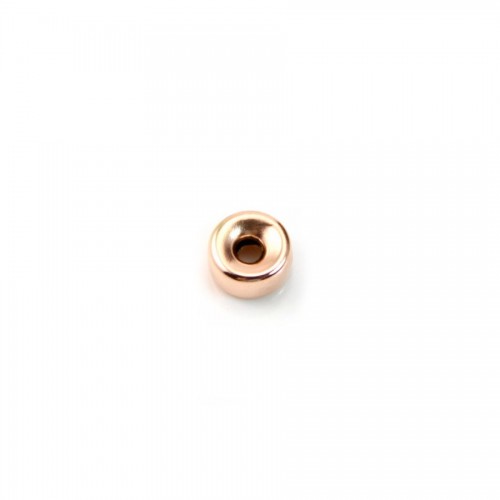 Gold filled rosé 14k rondelle 5x2.7mm x 2pcs