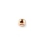 Gold filled rosé 14k rondelle 5x2.7mm x 2pcs