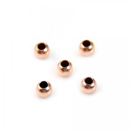 Gold filled rose 14k ball 2mm x 20pcs