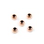 Gold filled rosé 14k perles 2mm x 20pcs