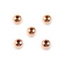 Gold filled rosé 14k perles 3mm x 10pcs