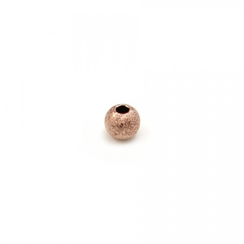 Diamond ball, in 14 carat pink gold filled, 1 * 3mm x 10pcs