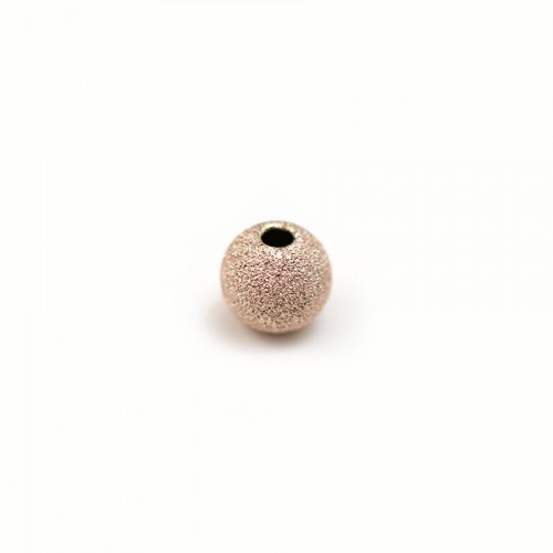 Diamond ball, in 14 carat pink gold filled, 1.5 * 6mm x 2pcs