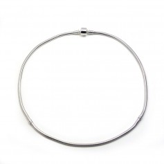 Chaîne en argent 925 maille serpentine x 45cm