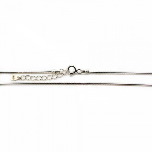 925 sterling silver snake chain 1.2mm x 45cm