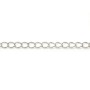 Chaîne rallonge argent 925 - 3.5x4.5mm x 50cm