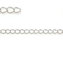 Chaîne rallonge argent 925 - 3.5x4.5mm x 50cm