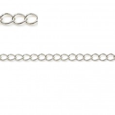 Chaîne argent 925 allonge 3x4mm x 50cm