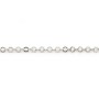 Chaîne argent 925 maille ronde plate 2.6mm x 50cm