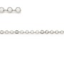 Chaîne argent 925 maille ronde plate 2.6mm x 50cm