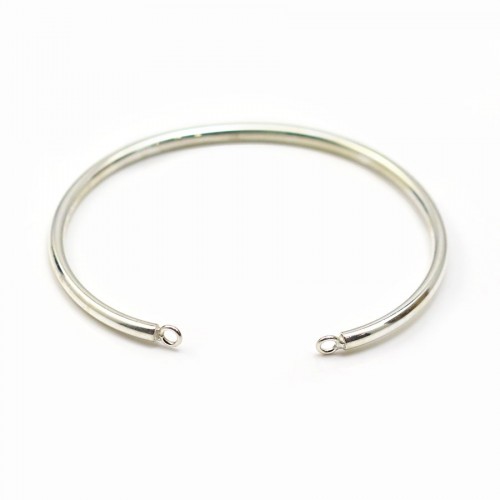 Adjustable bracelet, in 925 silver, 62 * 56mm x 1pc