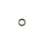 Anneaux ronds ouverts, métal couleur bronze, 0.8x5mm environ 100pcs