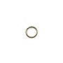 Anneaux ronds ouverts, métal couleur bronze, 0.8x6mm environ 100pcs