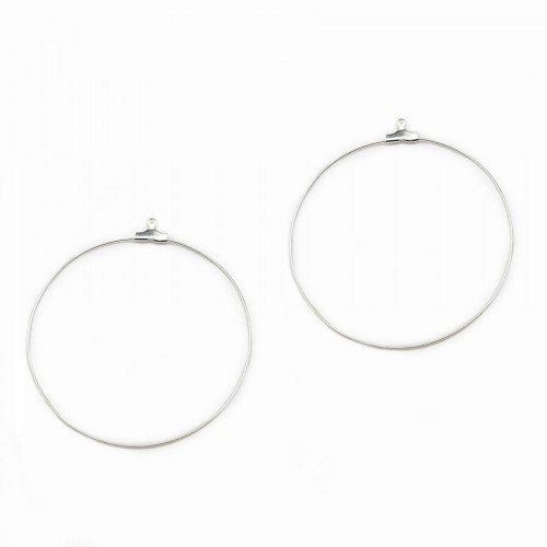 Earring Chandelier gold tone 50mm x 20pcs