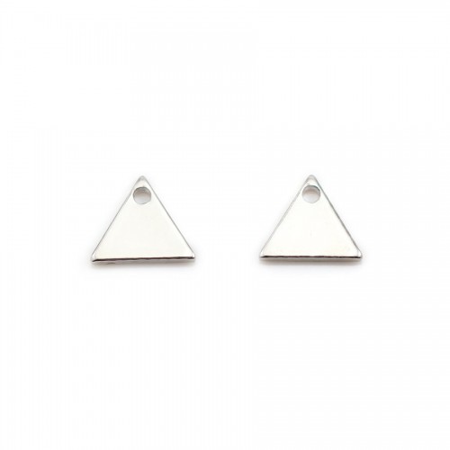 Breloque en forme ronde martelé, dorée sur laiton 8mm x 10pcs