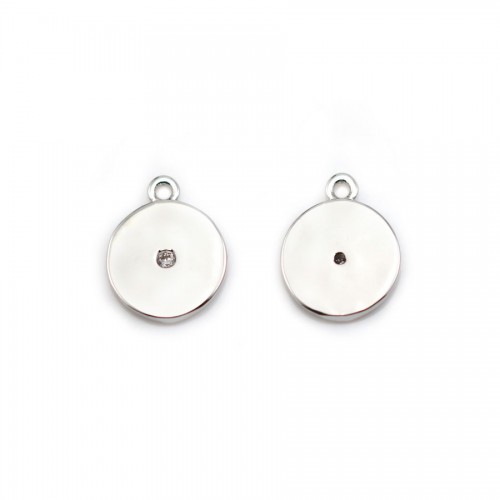 Mustache charm by "flash" gold on brass  5.5x10mm x 5pcs