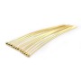 Clou tête boule doré sur laiton 0.55x1.7x45mm x 20pcs