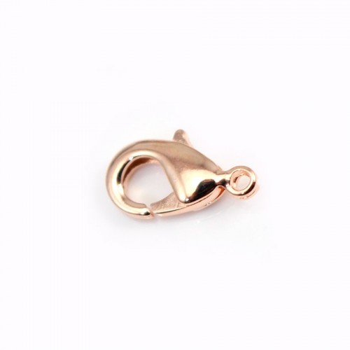  Lobster clasp by "flash" Gold on brass 5x10mm x 5pcs