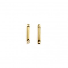 Breloque à graver, de forme ronde, plaquée par 6