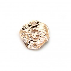 Intercalaire   sur laiton 13mm x 2pcs