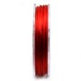 Cordon queue de rat rouge 2mm x 25m