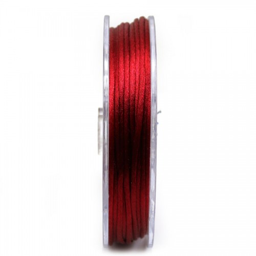 Rattail cord garnet 2mm x 25m