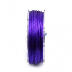 Cordon queue de rat lilas 1,5mm x 25m