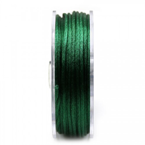 Rattail cord green 1.5mm x 25m