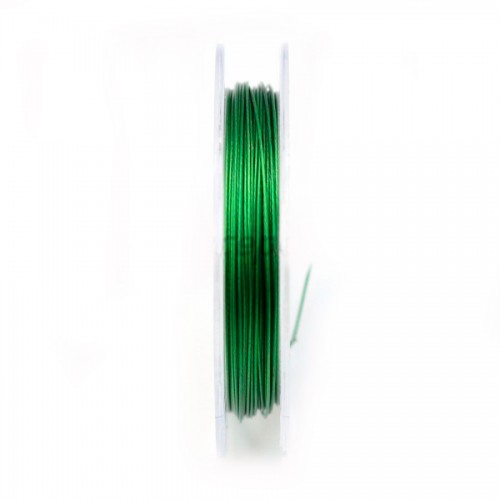 Bead stringing wire turquoise  0.38mm x 10m