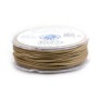Cordonnet coton ciré beige 2.5mm  x 5m