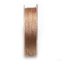 Pink and glitter polyester thread, 0.8mm x 29m
