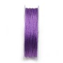 Fil polyester de couleur violet pailleté 0.8mm x 29m