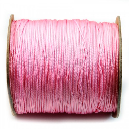 Fil polyester rose 1 mm x 2 m