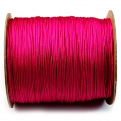 Fil polyester Fuchsia 1 mm x 2 m