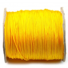 Fil polyester Jaune 1 mm x 2 m