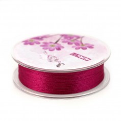 Fil polyester cerise 0.3 mm x 300m