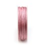 Fil polyester rose foncé irisé 1.5mm x 15m