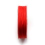 Fil polyester rouge 0.8mm x 29m