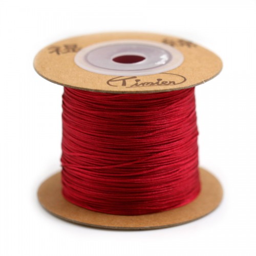 Fil polyester fraise écrasée 0.5 mm x 180 m