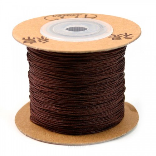 brown Thread polyester 0.5mm x 5 m