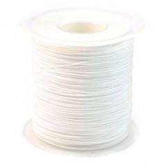 Fil polyester Blanc 0.5mm x 5 m