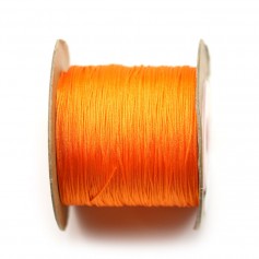 Fil jade 0.5mm orange x 180m