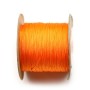 Fil jade 0.5mm orange x 180m